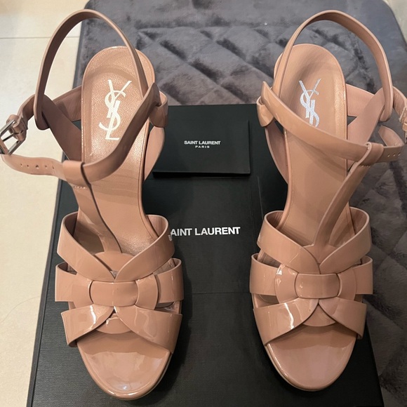 Saint Laurent Tribute Sandal - Picture 1 of 10